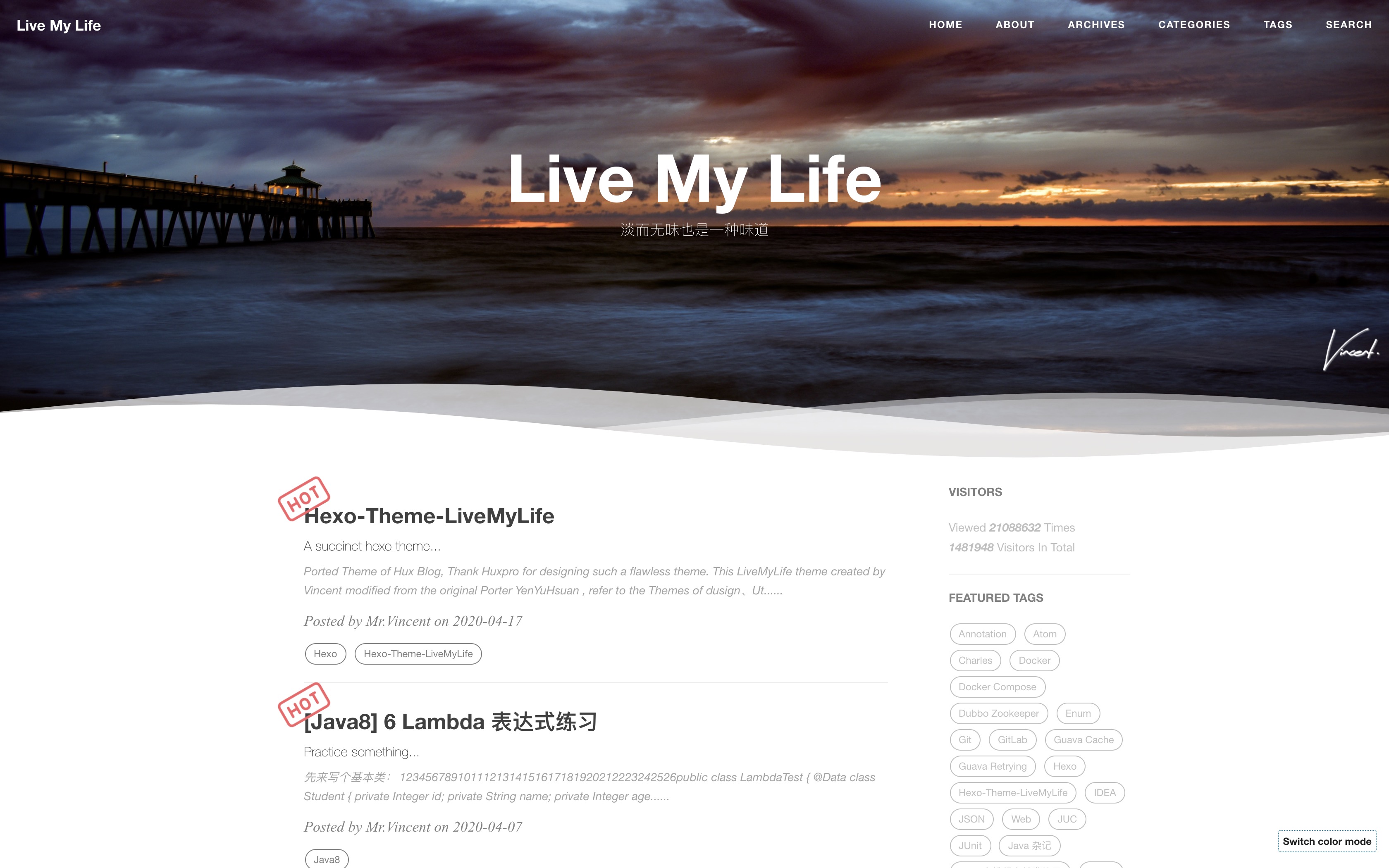 LiveMyLife Desktop
